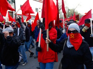 ANTIFA red