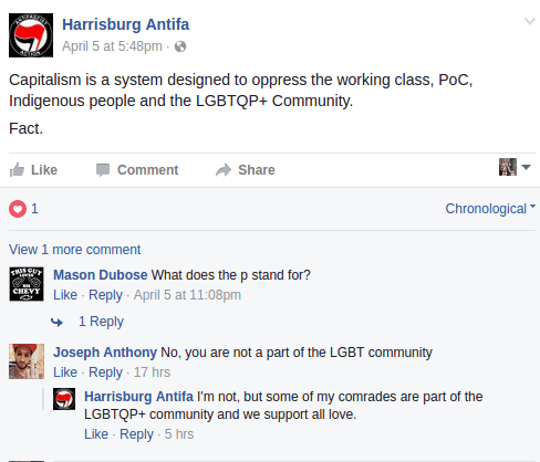 antifaharrisburglgbtqp+